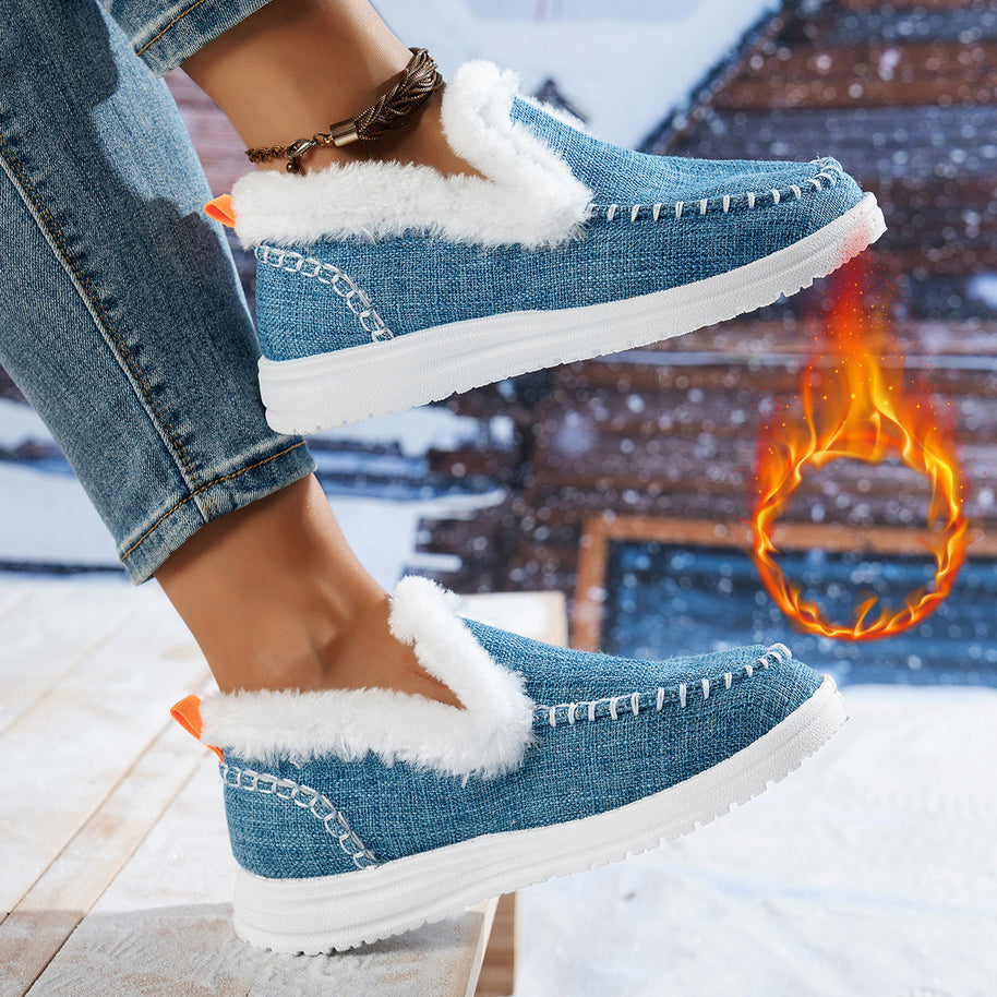 Damen Bequeme und kuschelig gefütterte Sneaker WW