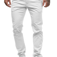 Herren maßgeschneiderte Slim-Fit Chino-Hosen WW