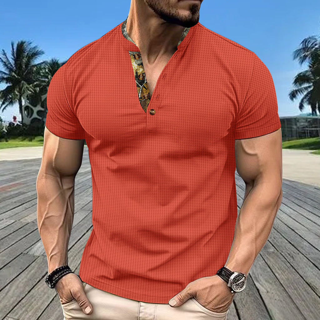 Herren Kurzarm Hemd WW