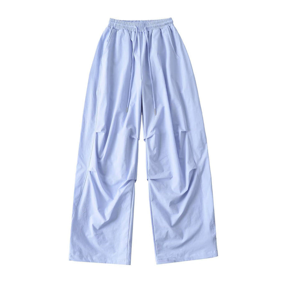 Damen weite Freizeithose mit elastischem Bund und praktischen Seitentaschen WW