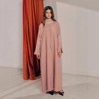 Damen stilvolles Langarmhemdkleid im Oversized-Schnitt WW