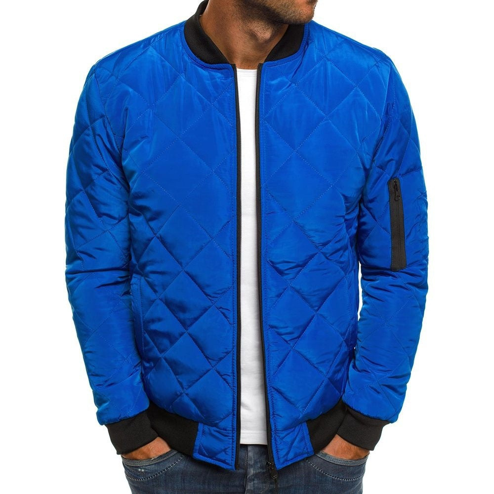 Herren Diamant gesteppte Bomberjacke WW