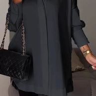 WW | Einfacher Pullover Langarmshirt