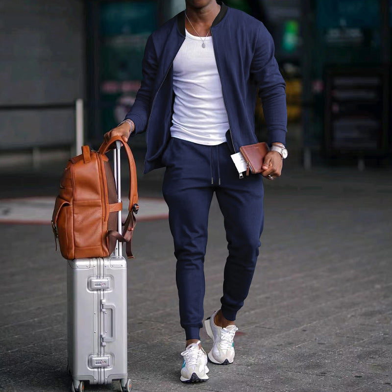 Herren stylische Sweatjacke und Jogginghose WW