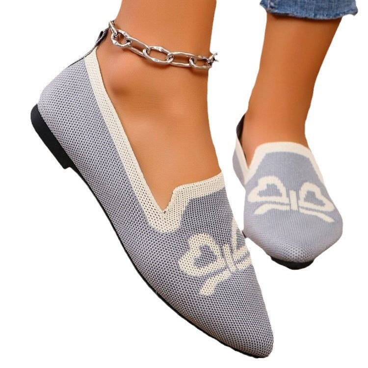 Damen Slipper mit eleganter Schleifen-Optik und atmungsaktivem Obermaterial WW