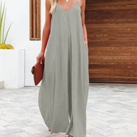 Damen luftiges Maxikleid