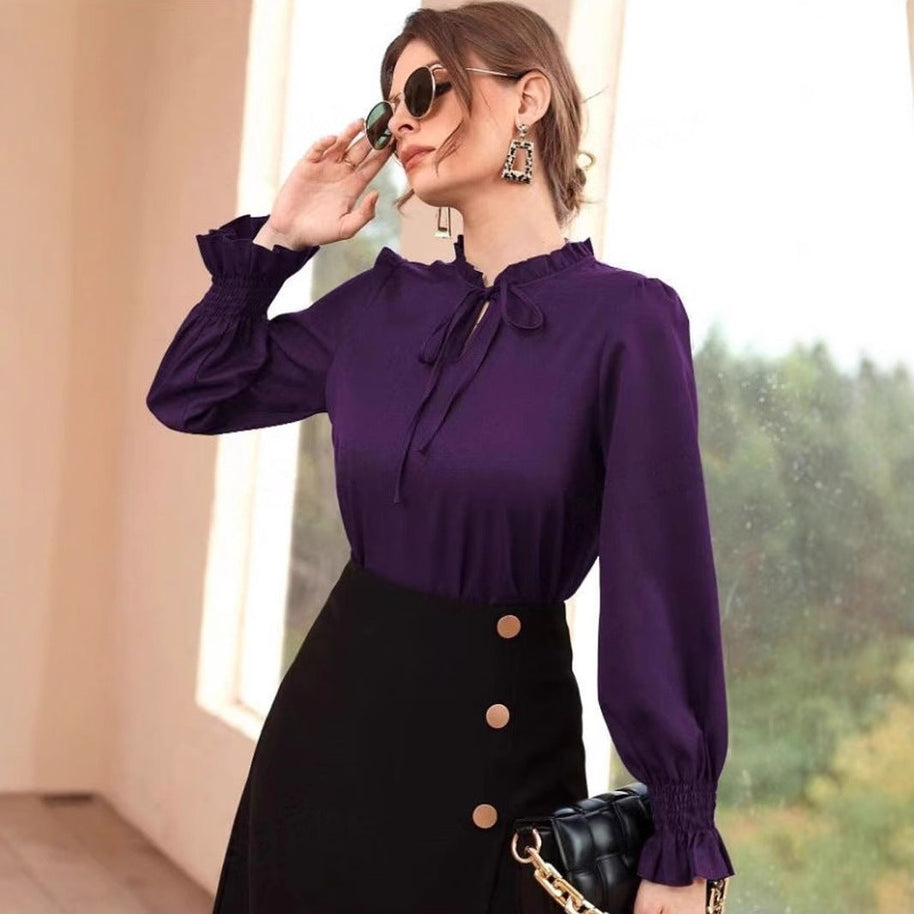 WW | Satin Langarmshirt