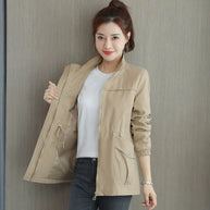 WW | Trenchcoat Mit Reißverschluss Für Frauen