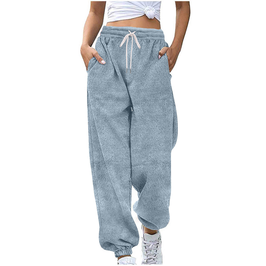 Damen bequeme Loungewear-Hosen WW