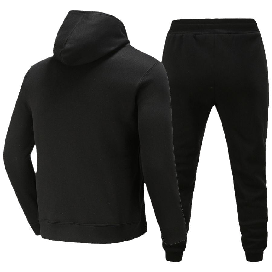 Damen Sportliches Hoodie- und Jogginghose-Set mit kreativem Totenkopfdesign WW