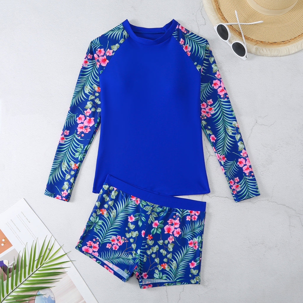 Damen UV-Schutz Surf-Set mit langärmliger Rashguard und Short WW