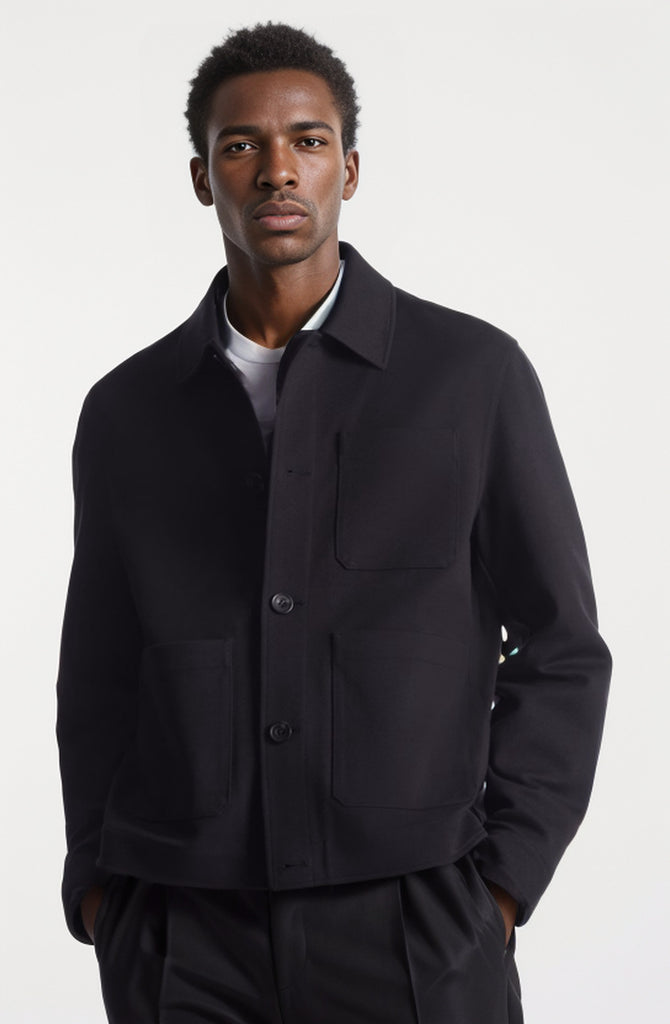 Herren zeitgemäße und funktionelle Arbeitsjacke WW