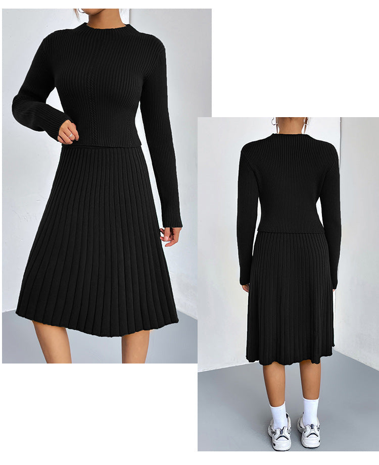 W&W Mode | A-Linie Rock Strickpullover Set