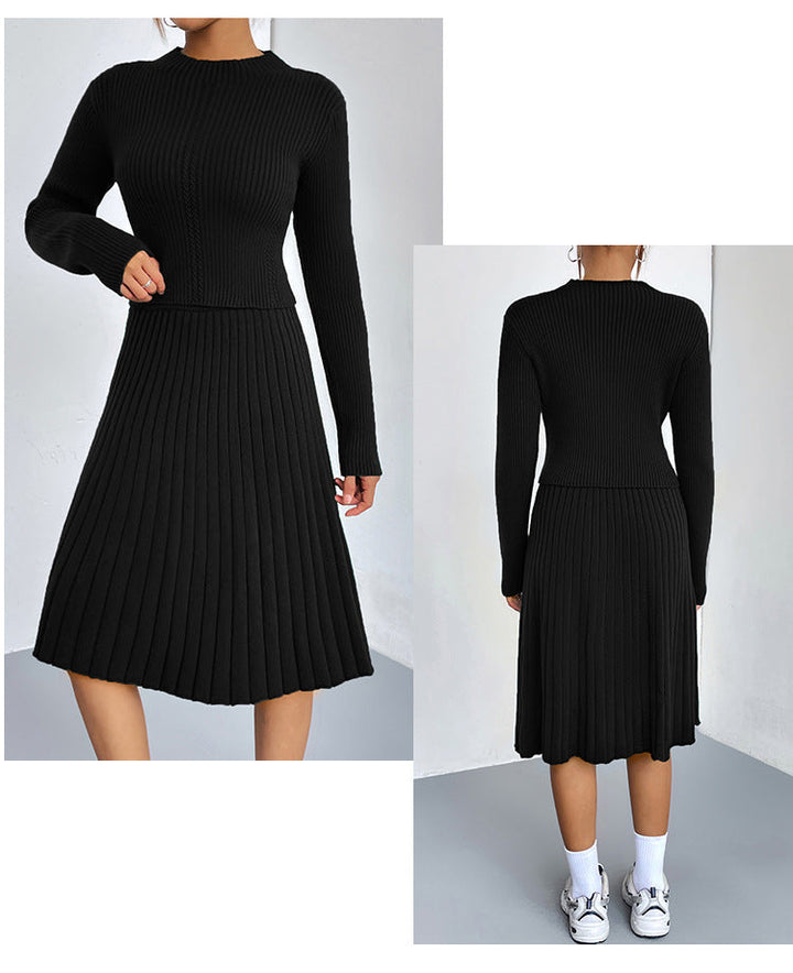 W&W Mode | A-Linie Rock Strickpullover Set