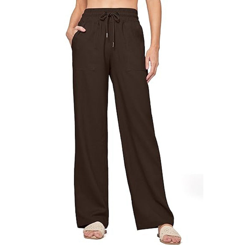Damen Bequeme Weite Sommerhose WW