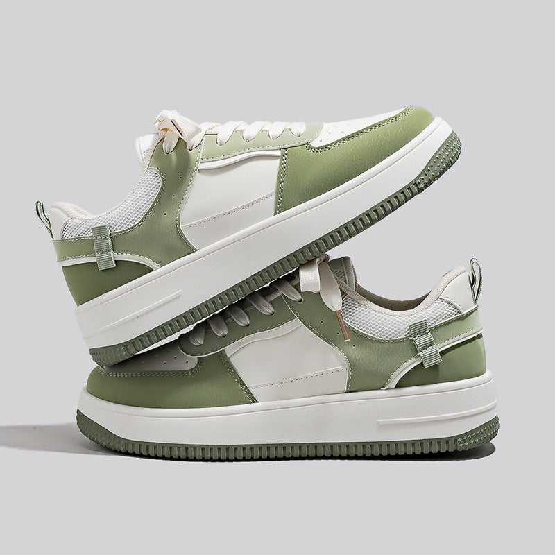 Damen Sneaker im minimalistischen Design mit atmungsaktiver Mesh-Oberfläche und gepolsterter Sohle WW