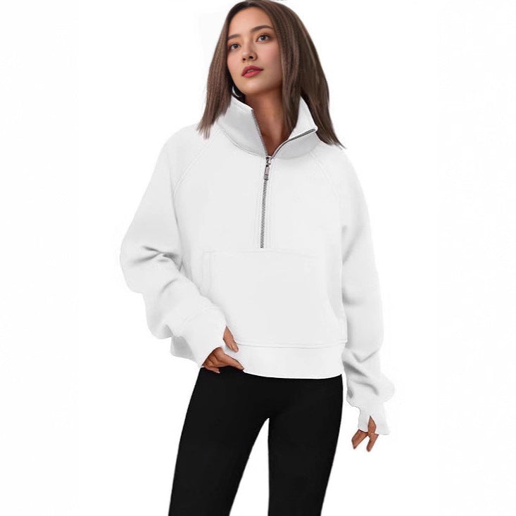 Damen Sportlicher Hoodie WW