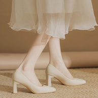 Damen Bequeme Blockabsatzpumps W&W