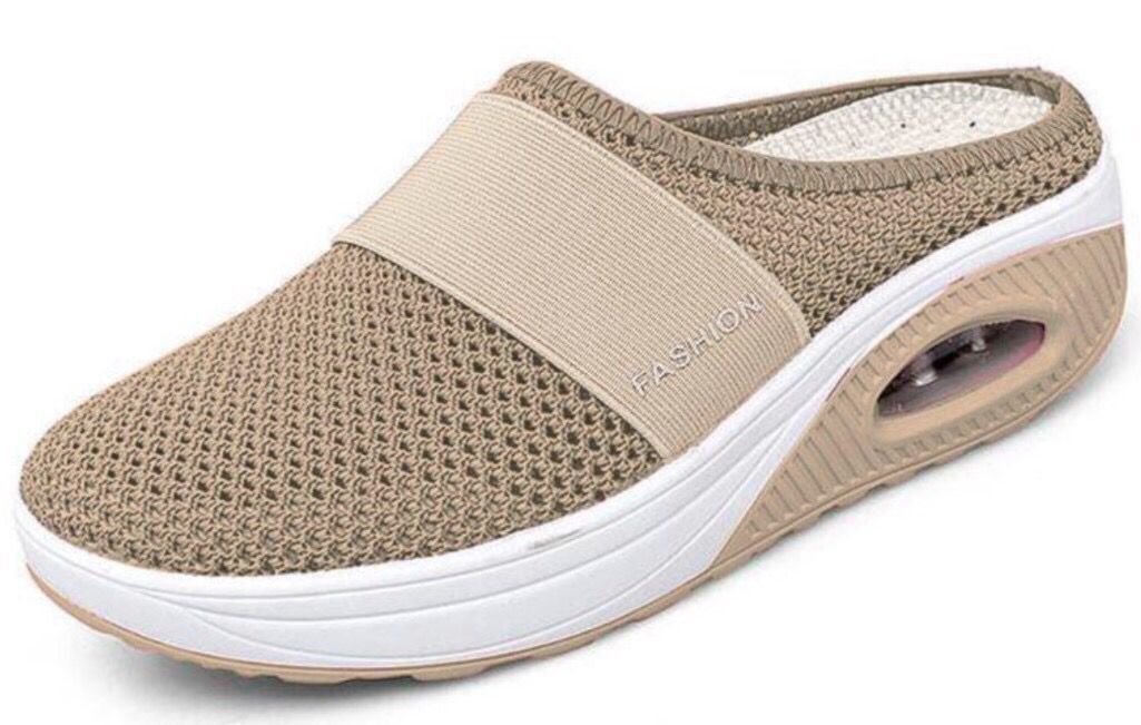 Damen Komfortable Gesundheitssandalen mit atmungsaktivem Obermaterial und dämpfender Sohle WW