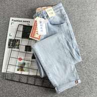 Damen Slim-Fit Jeans mit hohem Bund und Vintage-Effekt WW