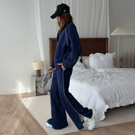 Damen Sportliche Sweatjacke und Jogginghose-Set WW