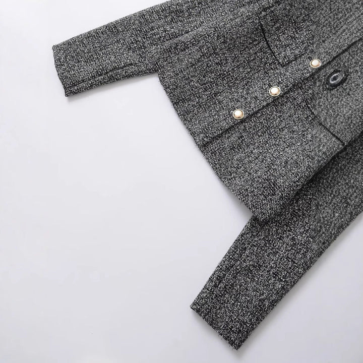W&W Mode | Texturiertes kleines Chanel-Style-Jackett