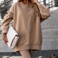 Damen Oversized Sweatshirt mit lässigem Schnitt und gemütlichem Material WW