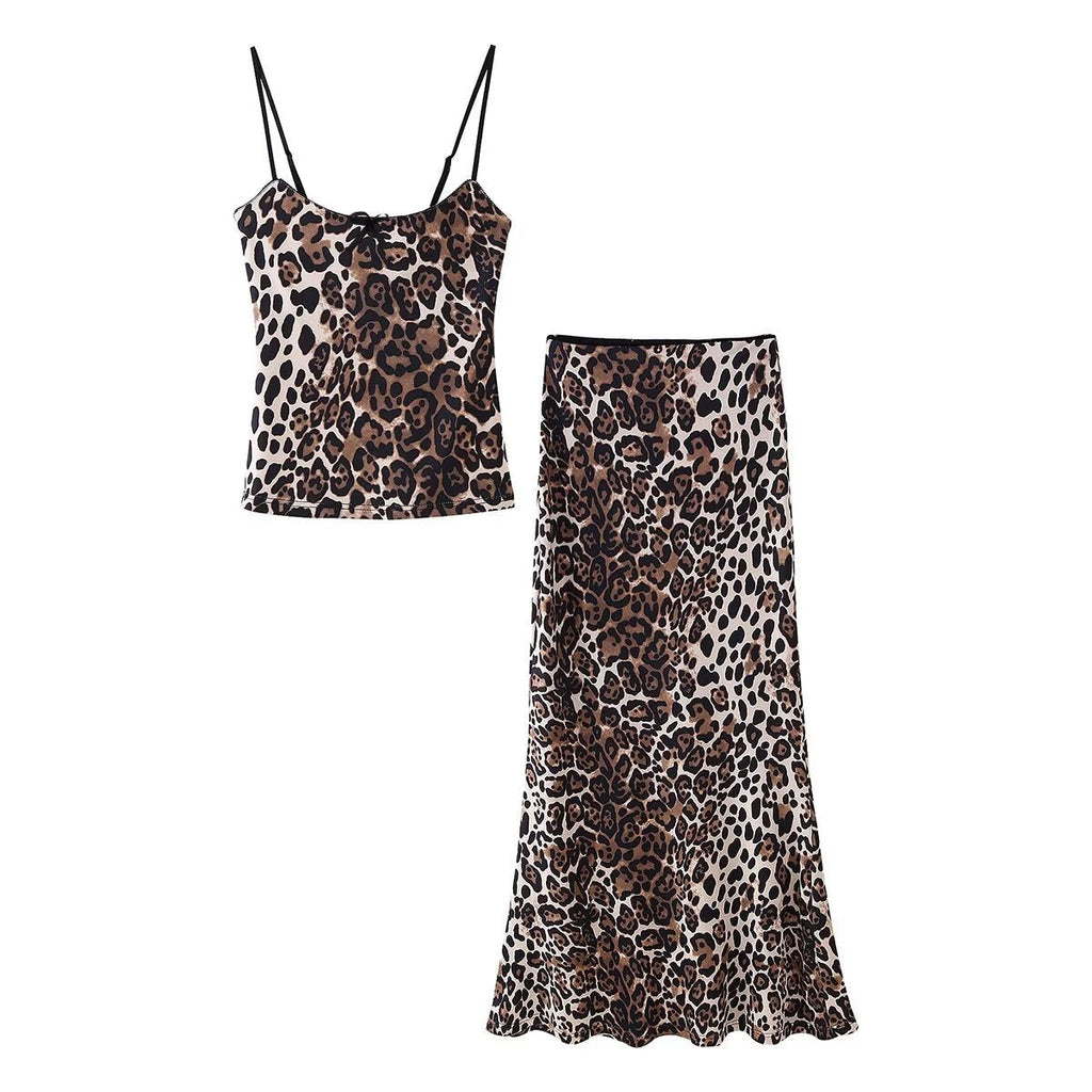 WWMODE | Spaghetti-Träger Top Halbrock Set
