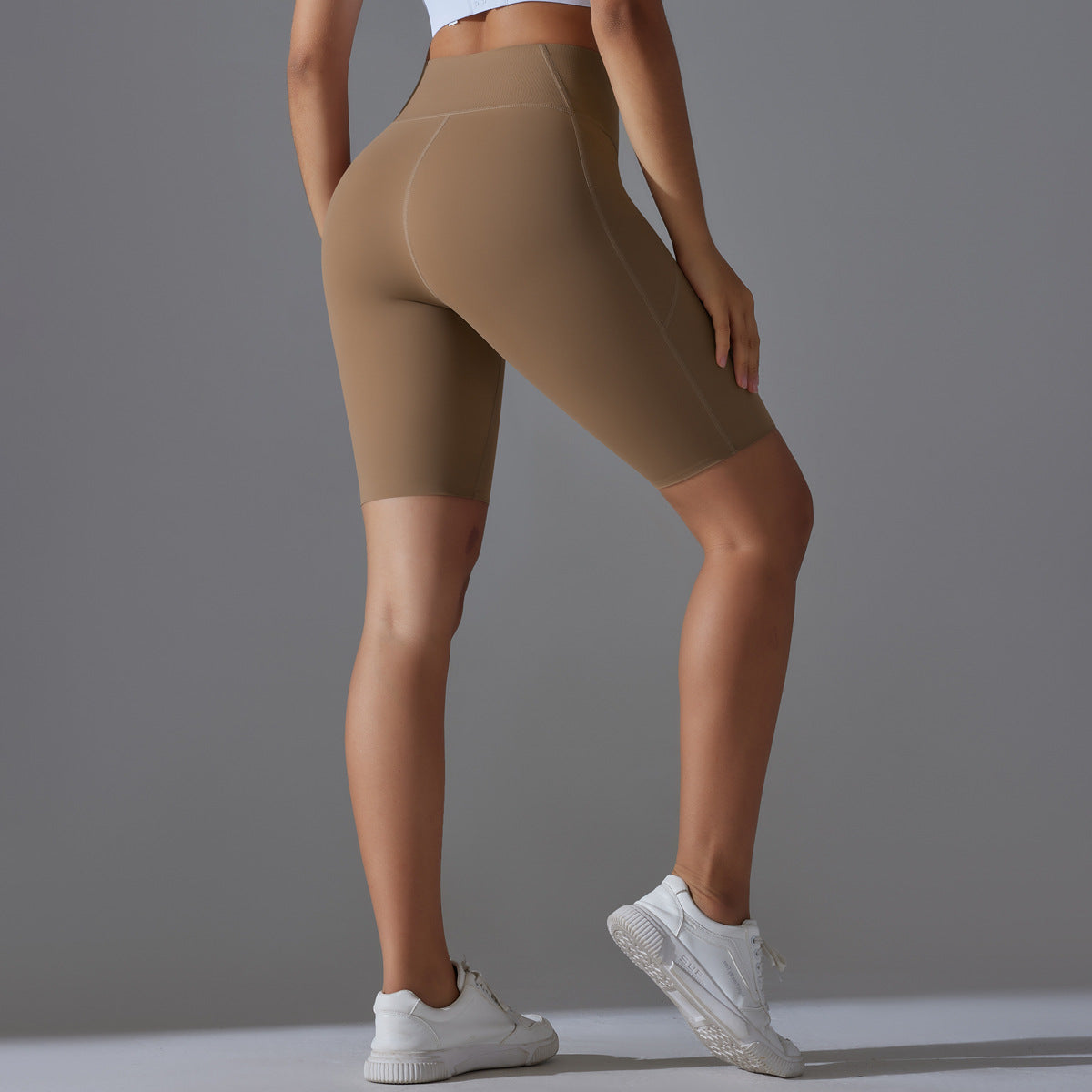 Damen Rad-Shorts mit hohem Bund und praktischen Seitentaschen WW