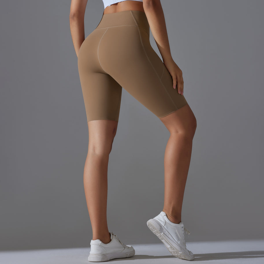 Damen Rad-Shorts mit hohem Bund und praktischen Seitentaschen WW
