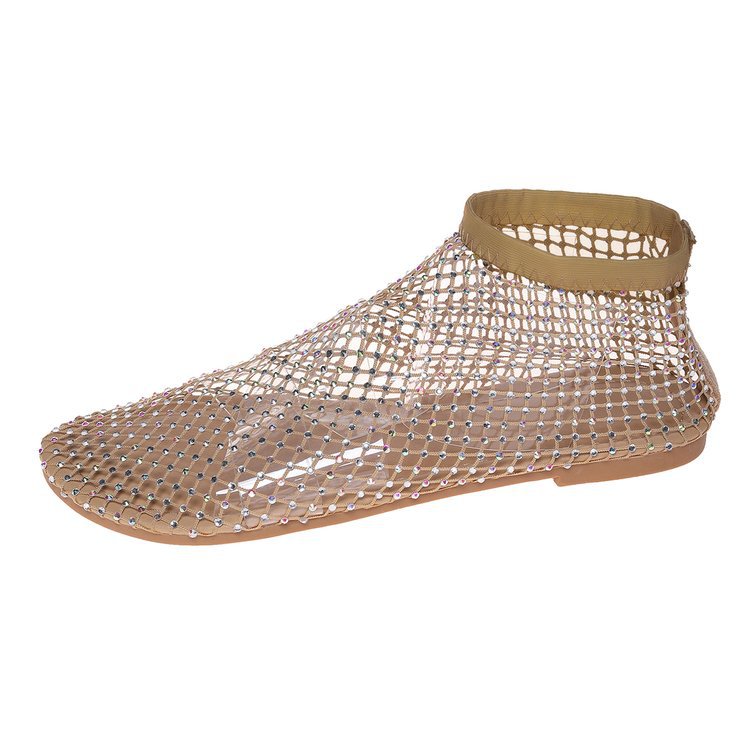 Damen Modische Mesh Stiefeletten WW