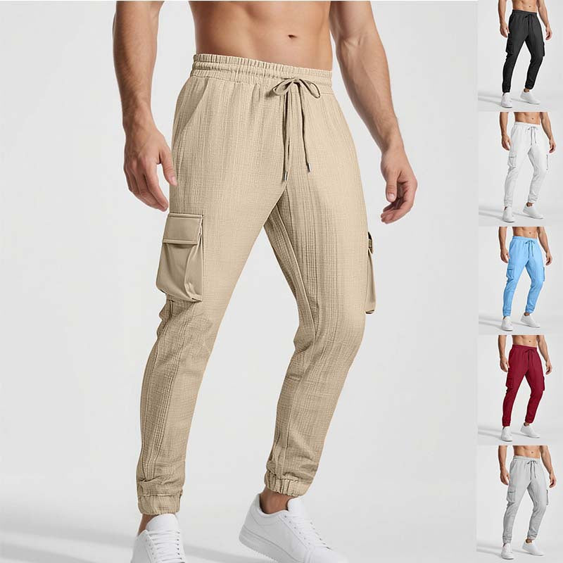 Herren Cargo-Sporthose mit atmungsaktiven Features und praktischen Taschen WW