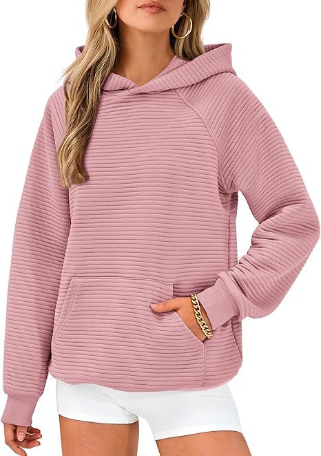 Damen Hoodie mit strukturiertem Design und bequemer Passform WW