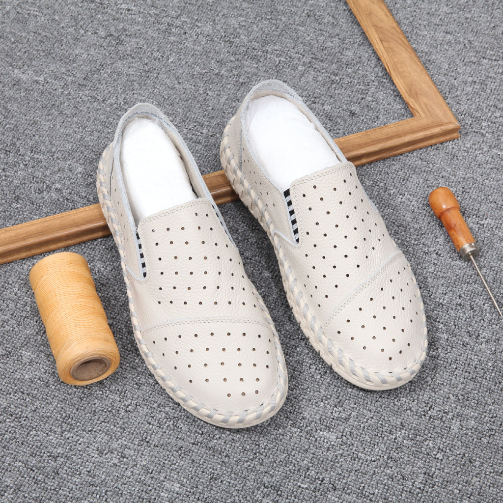Herren Durchbrochene Slipper WW