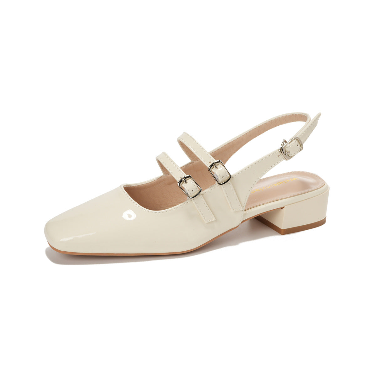 Damen Slingback Pumps mit doppeltem Riemchen und elegantem Design WW