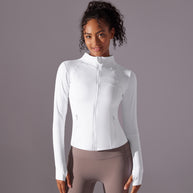 Damen Sportjacke mit figurschmeichelndem Schnitt und praktischem Reißverschluss WW