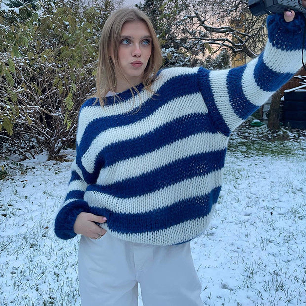 Damen Strickpullover W&W