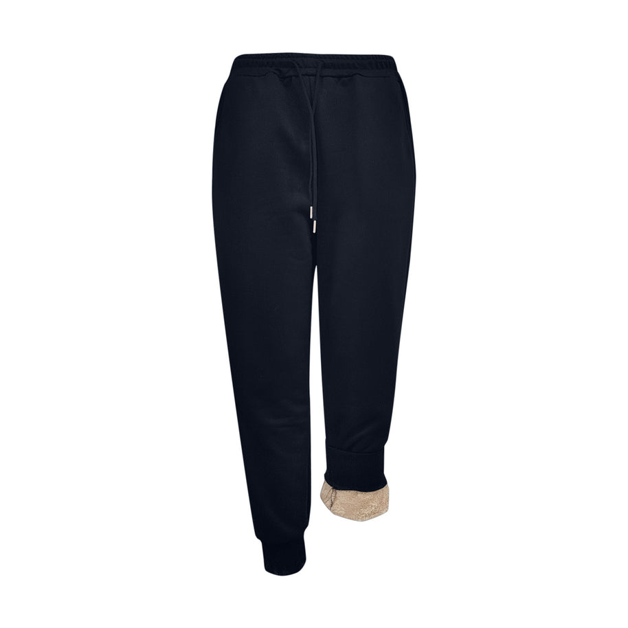 Damen Sportliche Jogginghose mit weichem Innenfutter und elastischem Bund WW