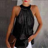 Damen Abend-Top mit raffiniertem Schnitt WW