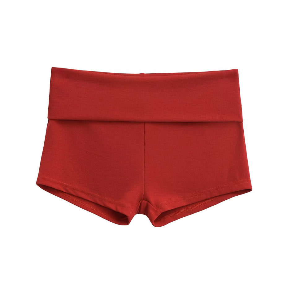 Damen bequeme Sportshorts mit breitem Bund WW