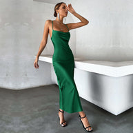 Damen elegante und fließende Abendkleid W&W