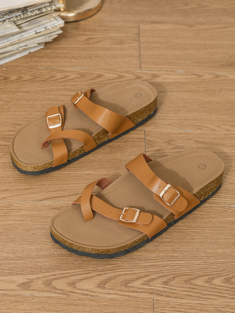 Damen Riemensandalen mit verstellbaren Schnallen WW