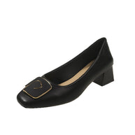 Damen Bequeme Pumps mit stilvollem Schnallen-Detail W&W