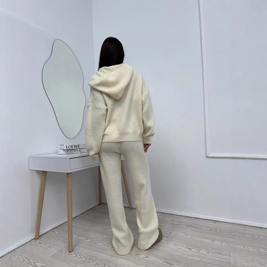 Damen Strickanzug mit lässigem Schnitt WW