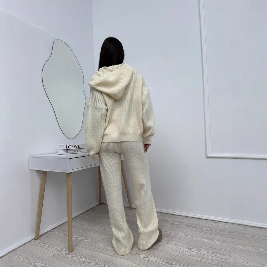 Damen Strickanzug mit lässigem Schnitt WW