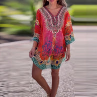Damen Ätherisches Bohemian Strandtuch WW