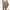 Damen elegante Baumwoll-Shorts mit hohem Bund und Falten WW