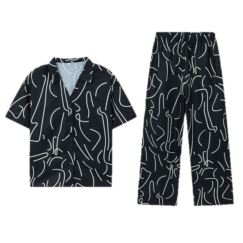 Damen Bequemer Jumpsuit mit modernem Grafikdesign WW