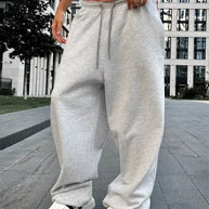 Damen bequeme Sweathose mit weitem Schnitt WW