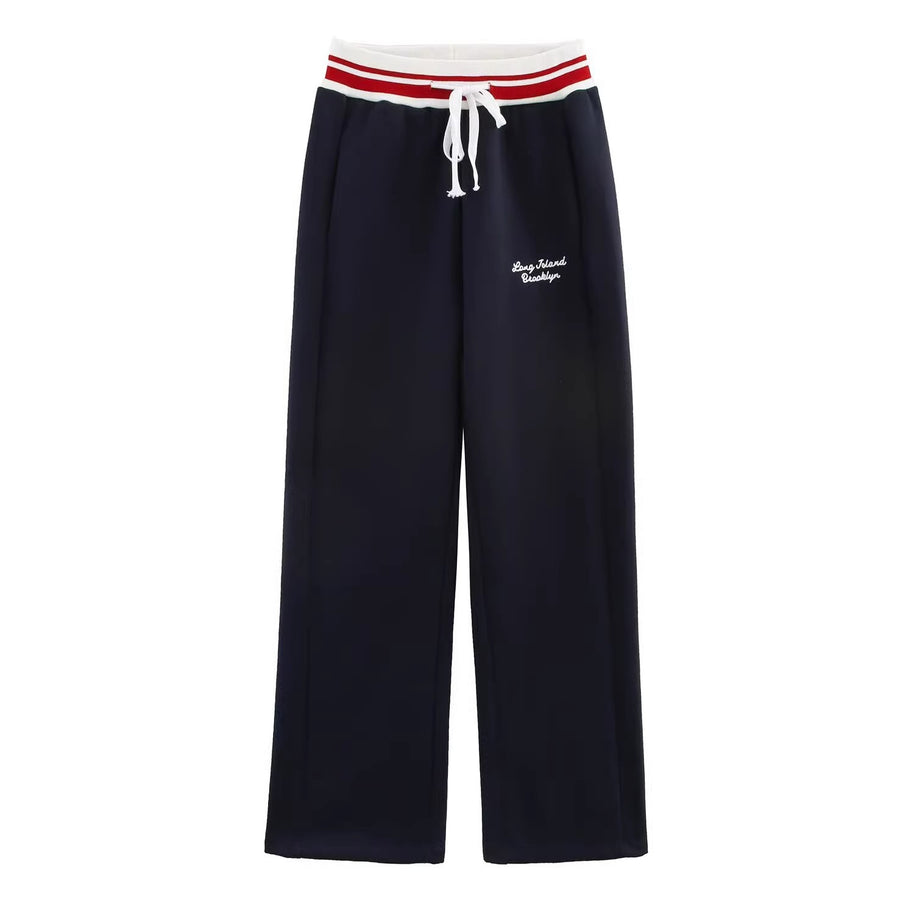 Damen Sportliche Freizeithose mit elastischem Bund und seitlichen Taschen WW